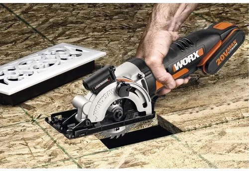 Mini Aku kotúčová píla Worx WX523.9 20V bez aku a nabíjačky