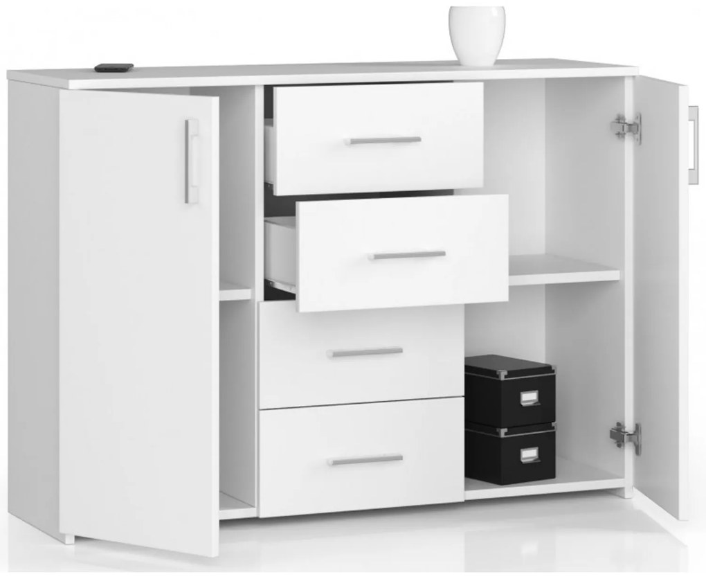 Komoda K45 biela