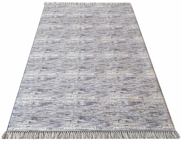 Protišmykový koberec Blanka 03 sivý