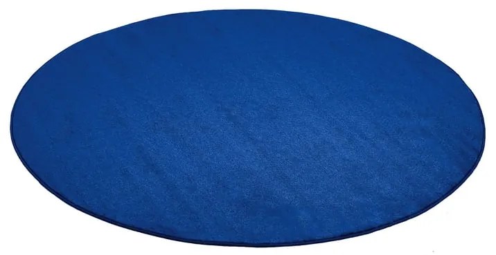 Okrúhly koberec KALLE, Ø4000 mm, modrý
