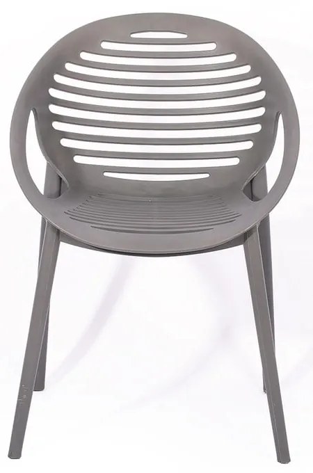 Sivá stohovateľná záhradná stolička Bonami Essentials Joanna