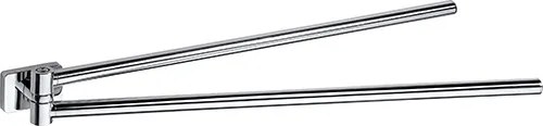 Bemeta Design NIKI: Držiak uterákov, 475 mm, dvojitý, otočný - 153104191