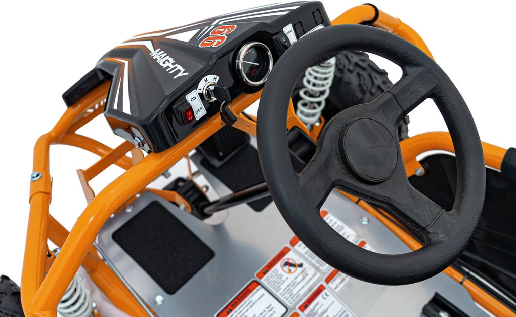 Ramiz Elektrická motokára MAIGHTY oranžová