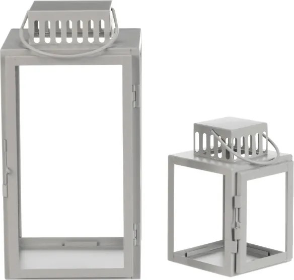 Set dvoch lampášov sivý JS462 GREY (2 ks)