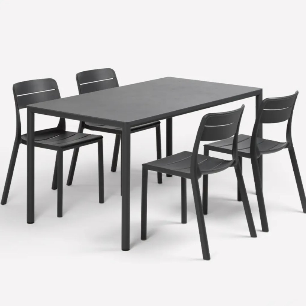 CASSIA BISTROT záhradná stolička antracite