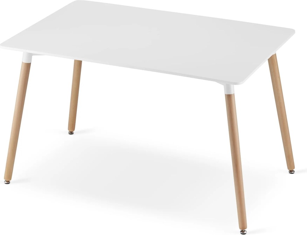 AKCIA Biely jedálenský stôl ADRIA 120x80 cm II. trieda