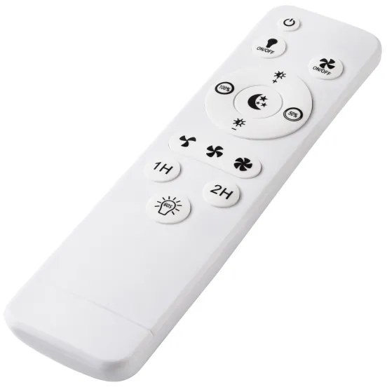 LED Stropné svietidlo s ventilátorom FARGO LED/37W/230V biela + DO