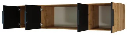 Nadstavba na skriňu Lenona Lux D4 (biela + dub wotan) . Akcia -6%. Vlastná spoľahlivá doprava až k Vám domov. 1104483