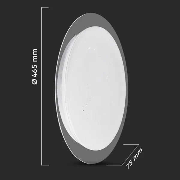 LED Stmievateľné stropné svietidlo LED/40W/230V 3000K/4000K/6500K + DO