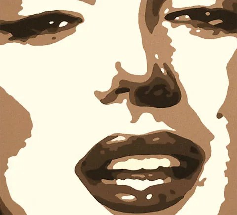 Ručne maľovaný POP Art obraz Marilyn Monroe | rôzne rozmery