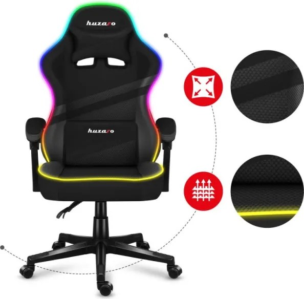 Herná stolička Force 4.4 RGB Black
