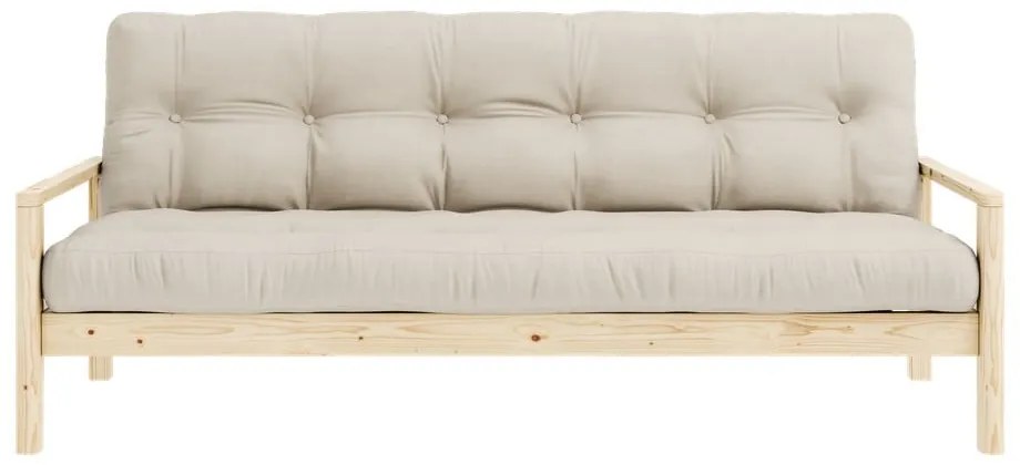 Béžová rozkladacia pohovka 205 cm Knob – Karup Design