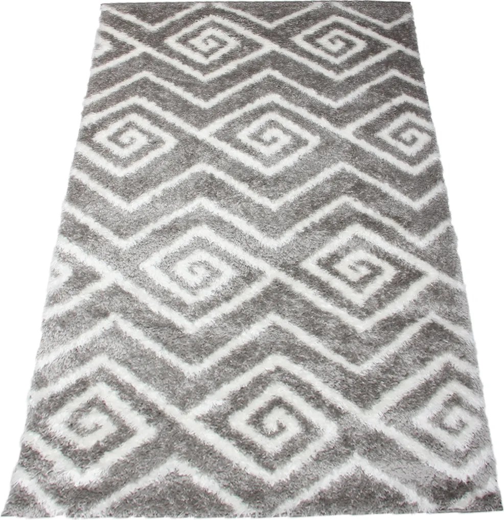 Koberec Boho 638 D.GREY/CREAM rozmery koberec: 60x100 cm