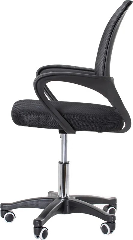 Čierna kancelárska stolička JETTA
