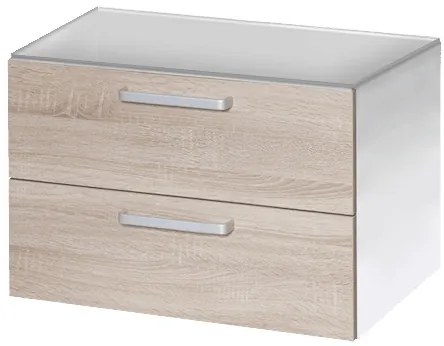 Kúpeľňová skrinka pod umývadlo Naturel Vario Dekor 69x45 cm dub bardolino VARIODESK75ZBIDB