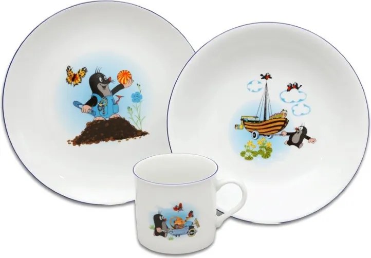 Thun detská tanierová sada trojdielna Krtko II - majster