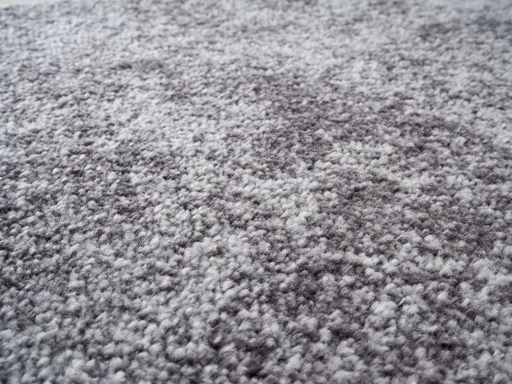 Condor Carpets, Metrážny koberec Serena 6602, na mieru, šíře 4m,5m, šedá, filc, obývacia izba