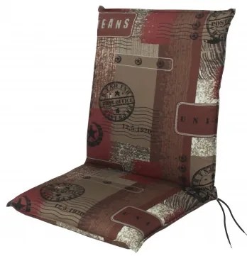 Doppler LIVING 2930 nízky - set 4 ks - podušky na stoličku a kreslo so zipsom