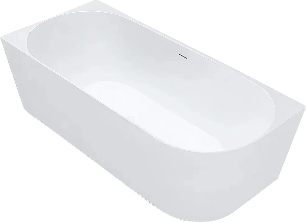 Rea Bellanto Slim, rohová akrylátová vaňa 1700x790x580 mm, ľavá, biela, REA-W0131