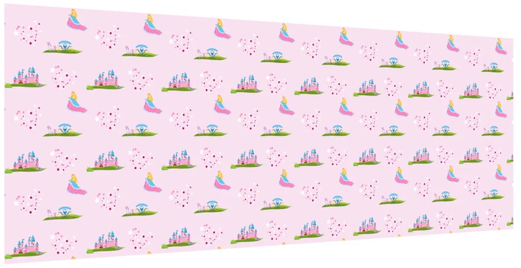 Gario Fototapeta Farebné princezny Materiál: Samolepiaca, Rozmery: 110 x 200 cm