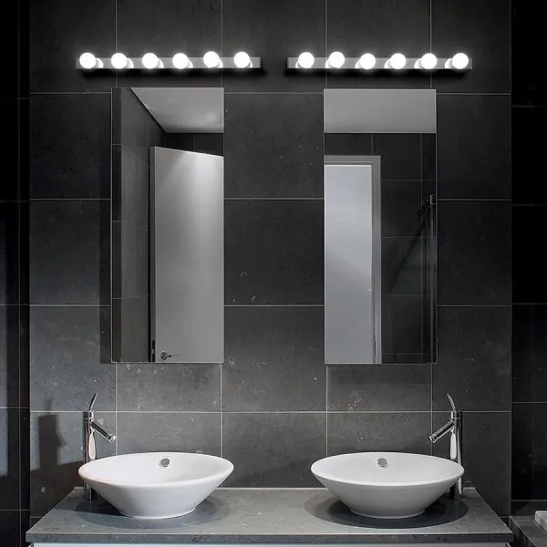 Ideal Lux - Nástenné svietidlo PRIVE 6xE14/40W/230V lesklý chróm