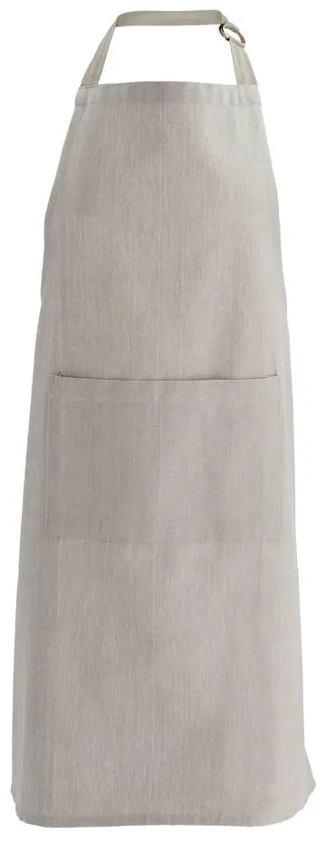 Béžová zástera z organickej bavlny Södahl Chambray