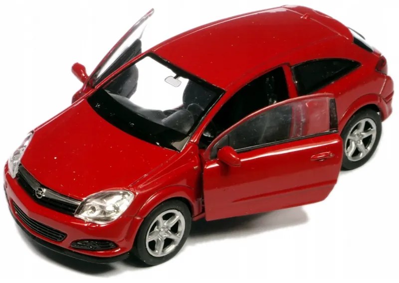 008805 Kovový model auta - Nex 1:34 - 2005 Opel Astra GTC Červená