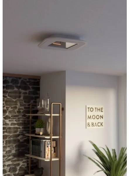 Eglo 901234 - LED Stmievateľné stropné svietidlo MACCHIONI LED/20W/230V biela + DO