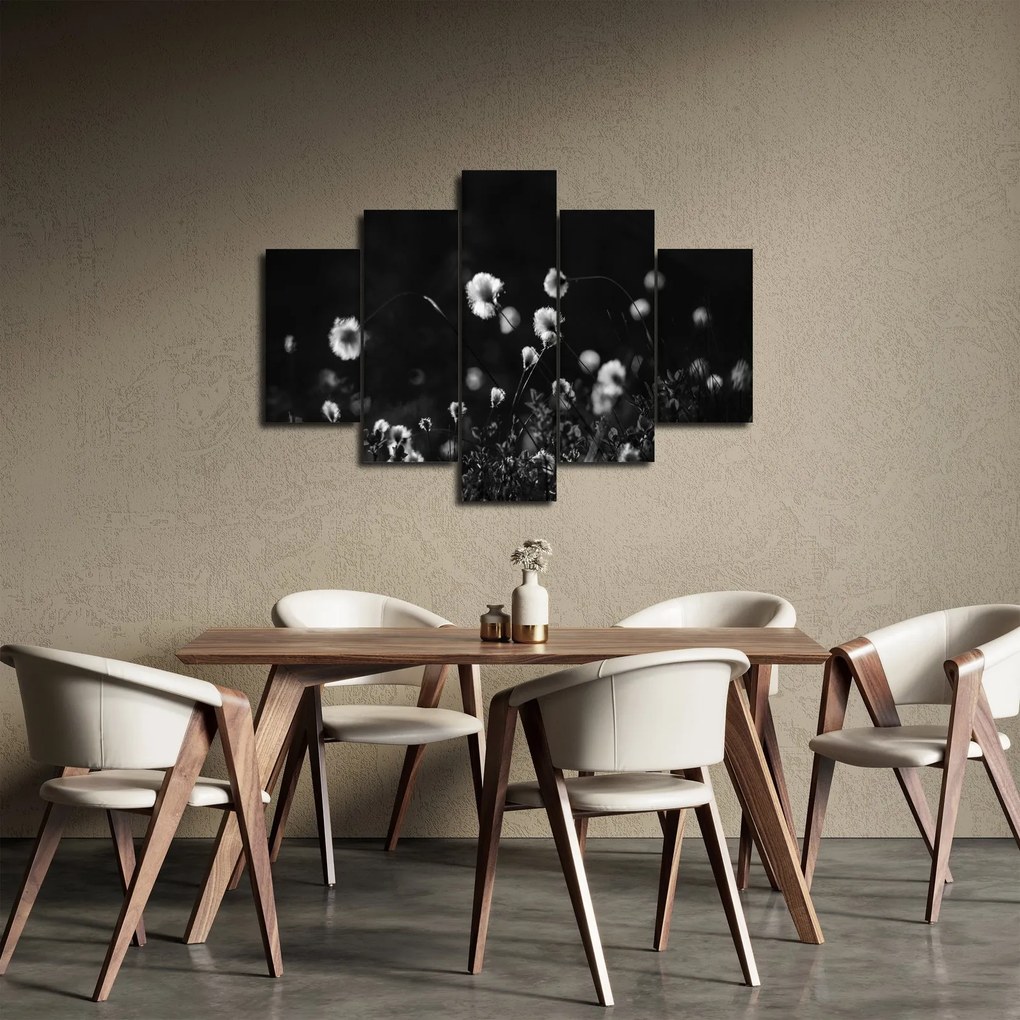 Obraz - Lúka s cottongrass N⁰1 (150x105 cm)