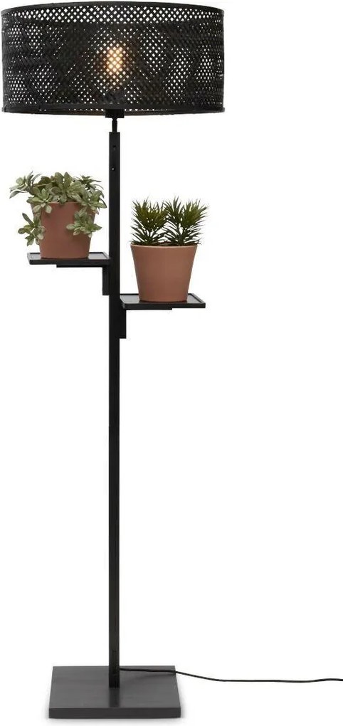 XXXLutz STOJACIA LAMPA, 50/50/158 cm Good & Mojo - Online Only bytové doplnky - 004315017617