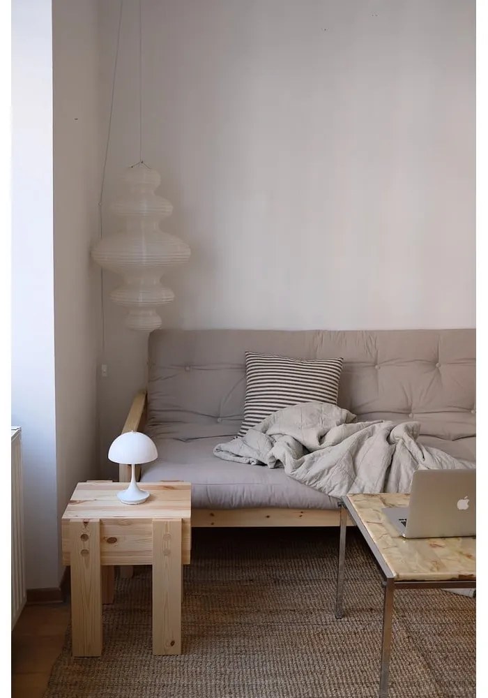 Vínová rozkladacia pohovka 205 cm Knob – Karup Design