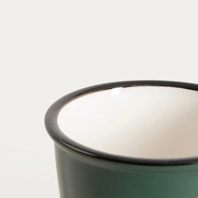 Hrnček SOLENE s vianočným stromčekom, zelený 761607 300 ml