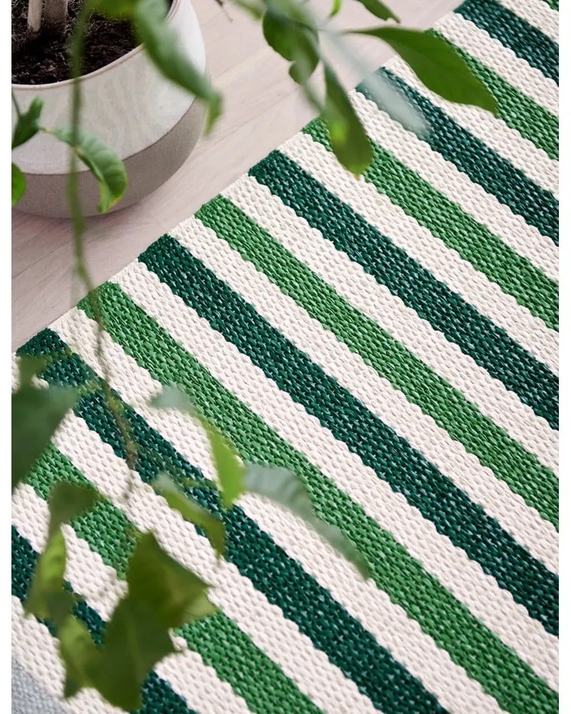 Zelený vnútorný a vonkajší behúň 70x240 cm Teo Grass – Pappelina