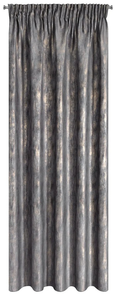 ZATEMŇOVACÍ ZÁVES NA PÁSKE ESTEL 140X270 CM GRAFITOVÁ