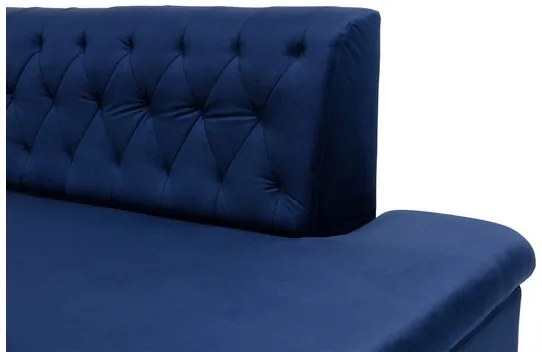 Veľká sedačka do obývačky Valdero, Dostupné poťahy: Magic Velvet 2221 + Magic Velvet 2221 + Senegal 823, Strana: Ľavá