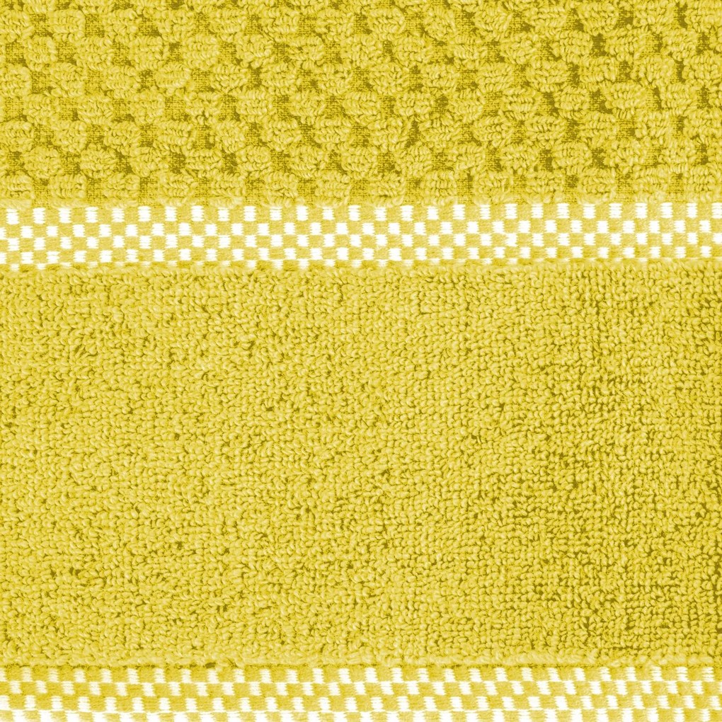 FROTÉ UTERÁK CALEB5 SADA 3KS 70X140 CM HORČICOVÁ
