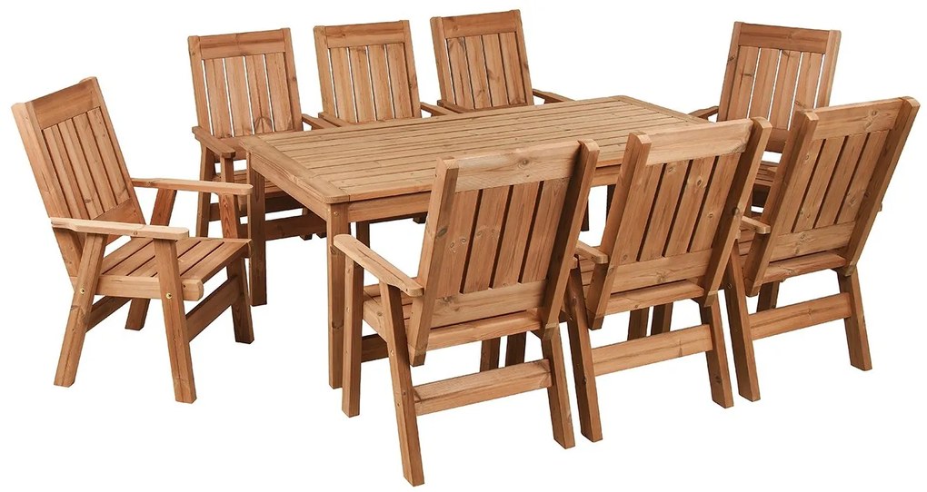 Záhradný set z masívu ThermoWood - PROWOOD - SET L12 - Samostatný set