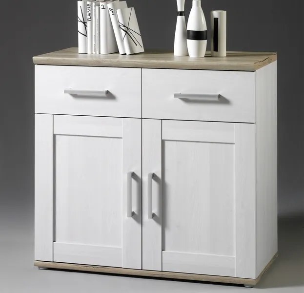 Komoda Romance, smrekovec/dub