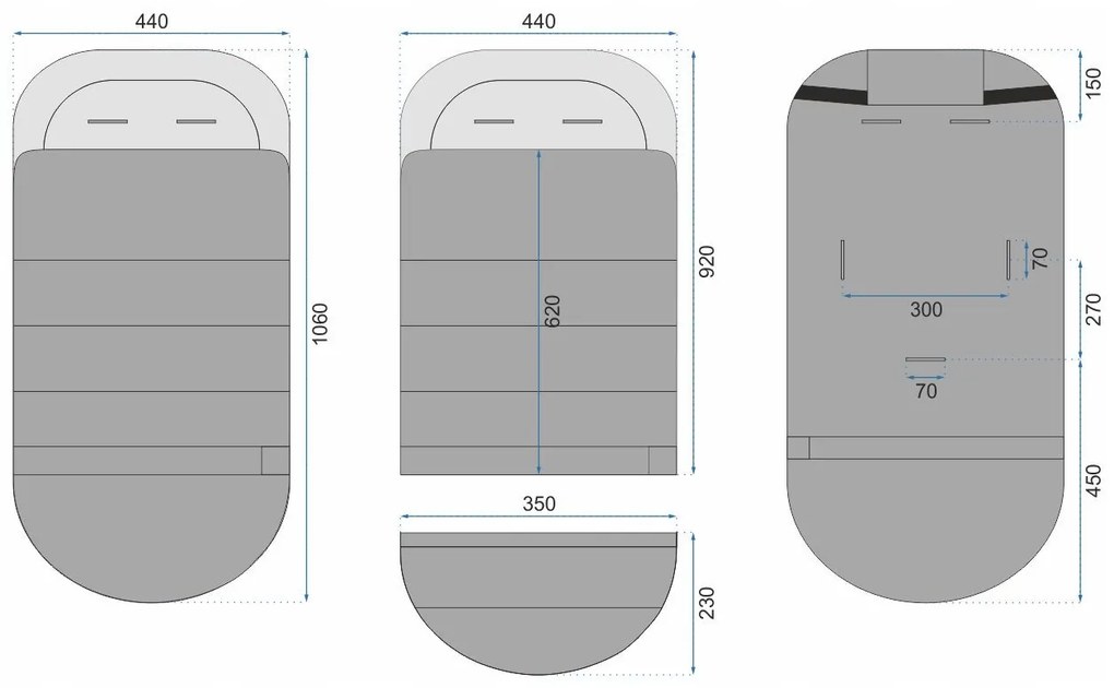 Rastúci fusak do kočíka TEDDY GROW-UP - ružové lístky