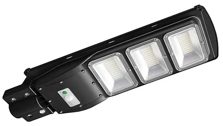 V-Tac LED Stmievateľná solárna pouličná lampa LED/12W/3,2V 6000K IP65 10000 mAh + DO VT2259
