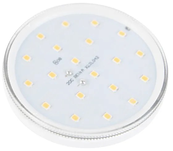 GX53 3-stupňová stmievateľná LED žiarovka v Kelvinoch 3W 315lm 3000-6500K