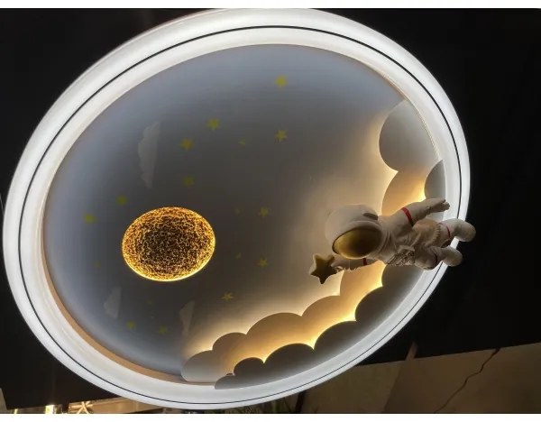 Brilagi - LED stmievateľné detské stropné svietidlo LED/42W/230V 3000/5700K astronaut