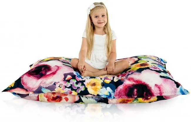 Vankúš na sedenie Kvety