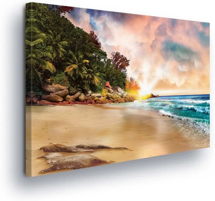 GLIX Obraz na plátne - Exotic Beach II 100x75 cm