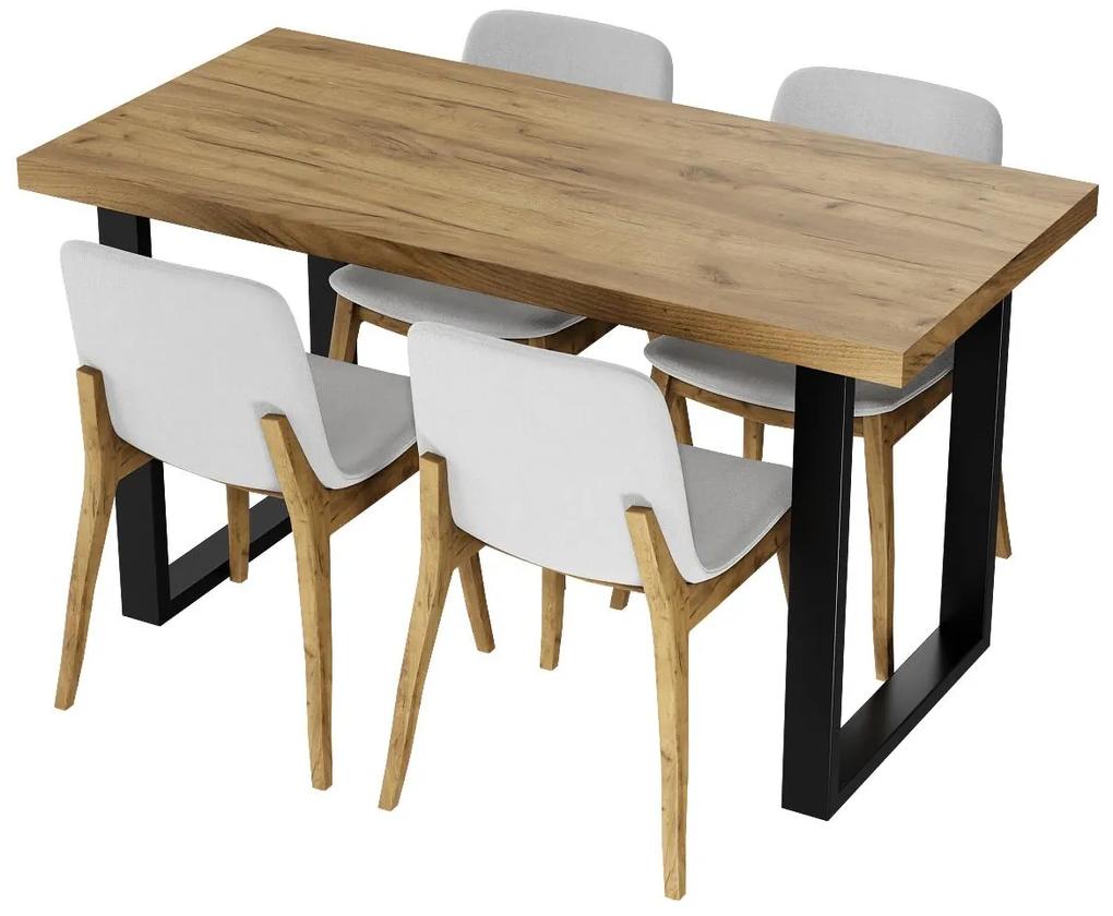 Jedálenský stôl Ivony 160 (craft zlatý). Vlastná spoľahlivá doprava až k Vám domov. 1092038