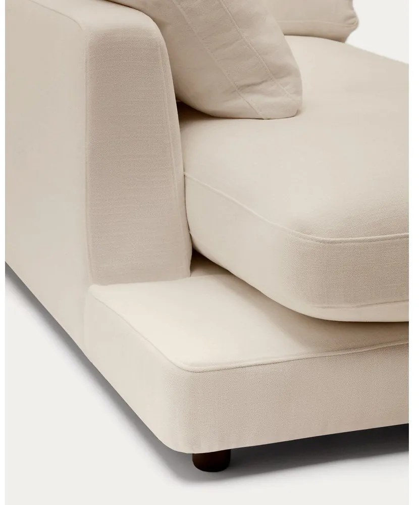 Krémová leňoška Gala – Kave Home