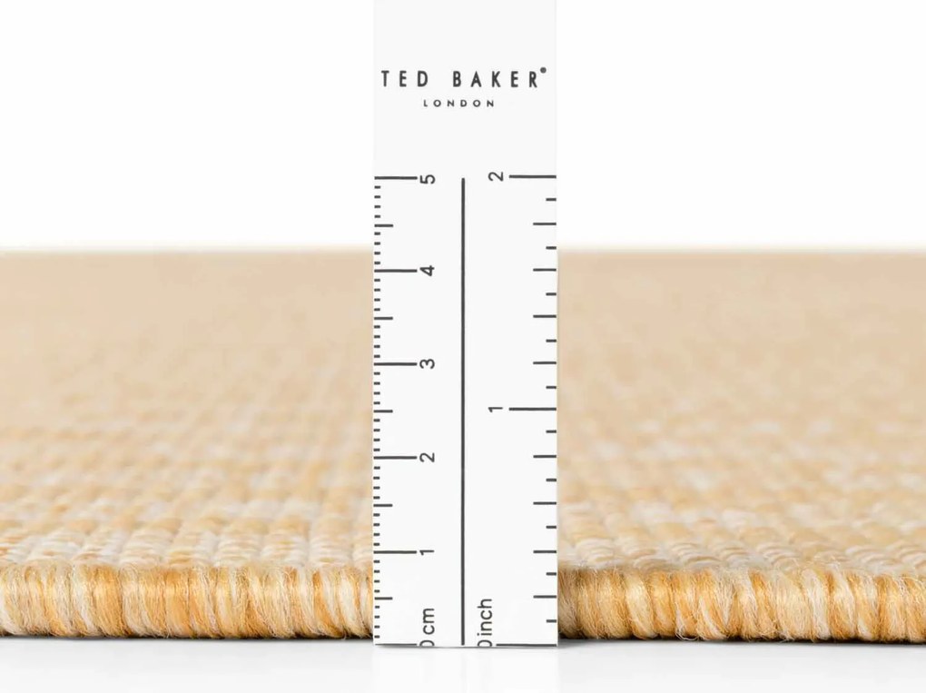 Ted Baker, Kusový koberec Ted Baker Haringey 106395 Yellow White, 160x230, žltá, chodba / predsieň