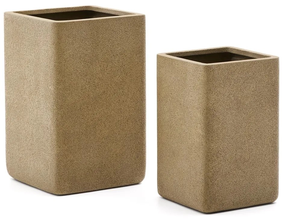 Obaly na kvetináče v súprave 2 ks Minoa – Kave Home