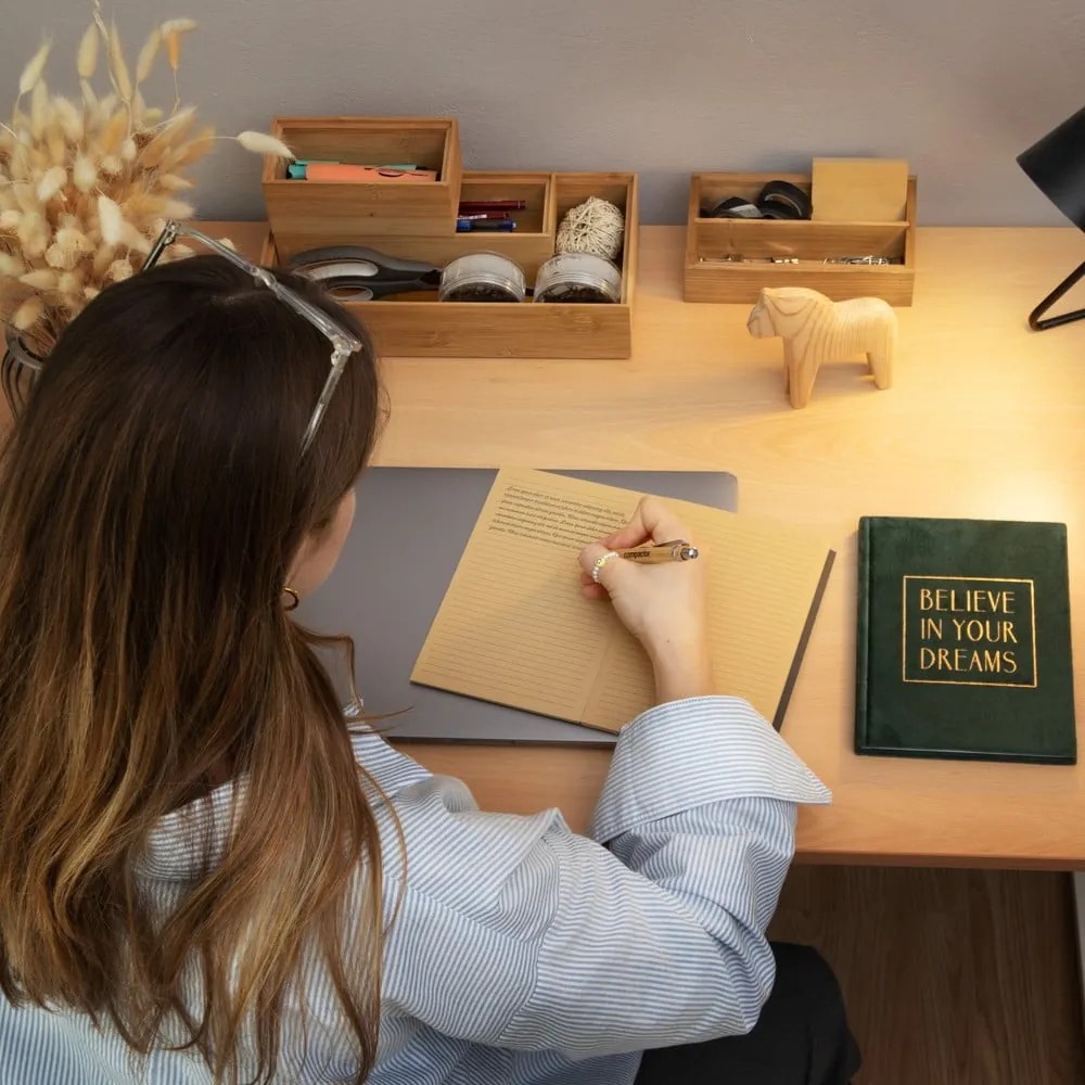 Bambusový box Compactor, 15 x 7,5 x 6,35 cm