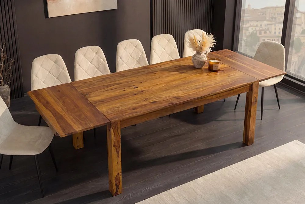 Rozkladací jedálenský stôl z masívu Timber 160-240cm